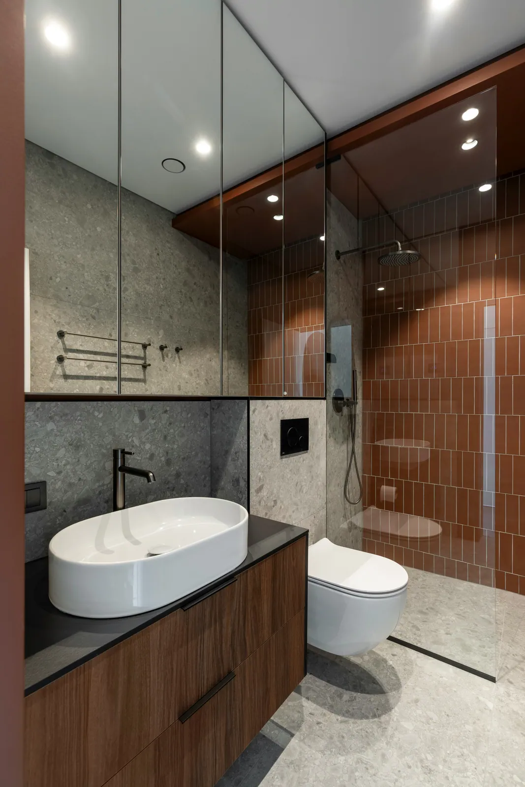 Timeless terrazzo architectural appearance